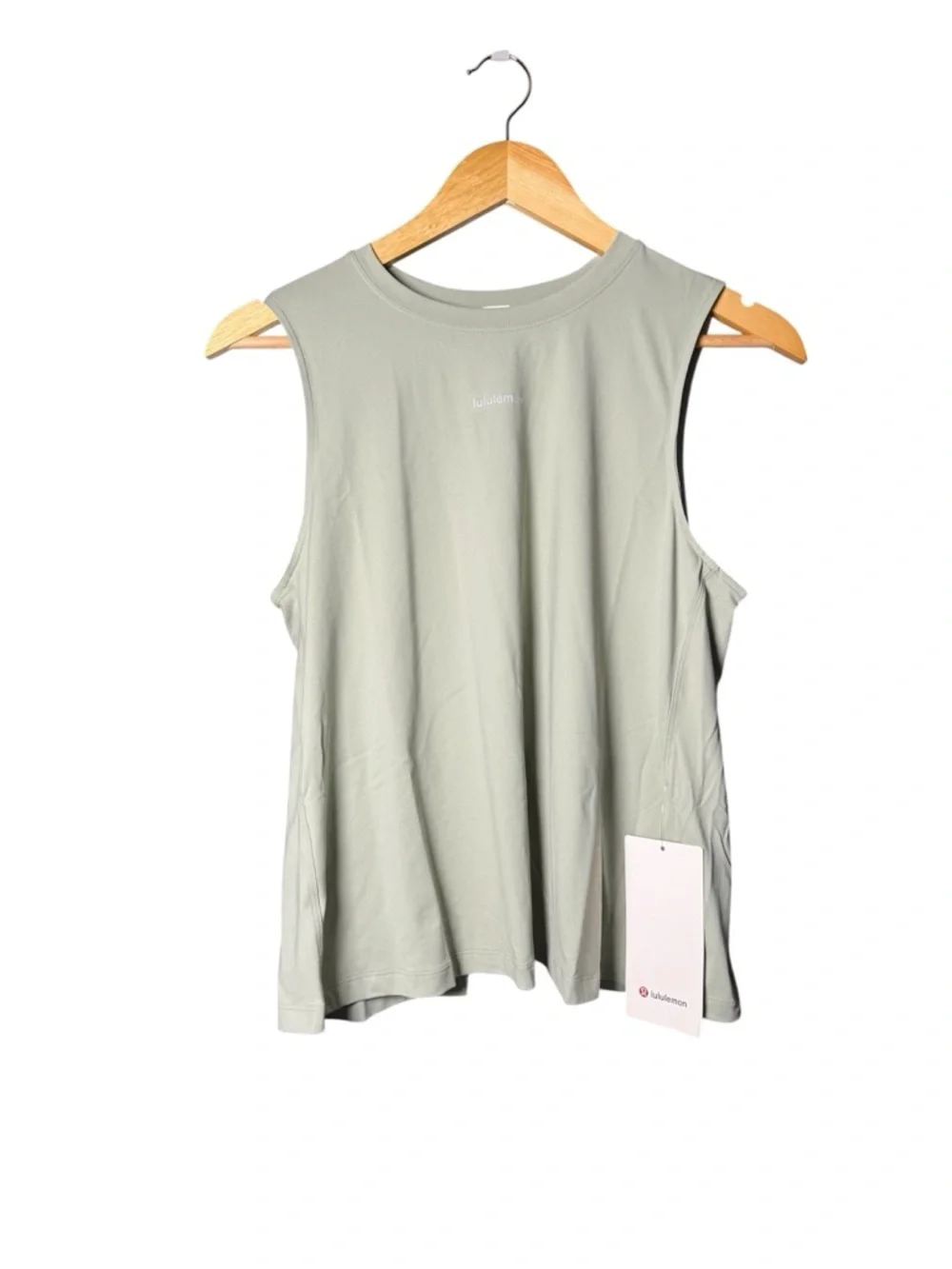 Lululemon Pace Crush Tank Fog Green Size S NWT